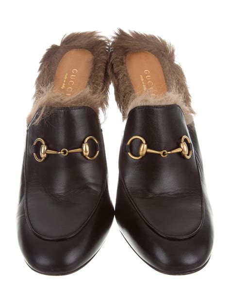 gucci fur free|Gucci princetown mules on sale.